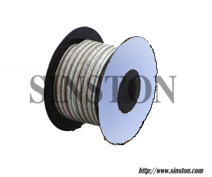 Reinforced Graphite PTFE Packing with Aramid Fiber